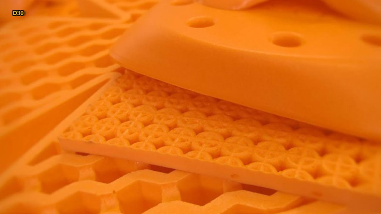 This orange, squishy body armor material could save lives