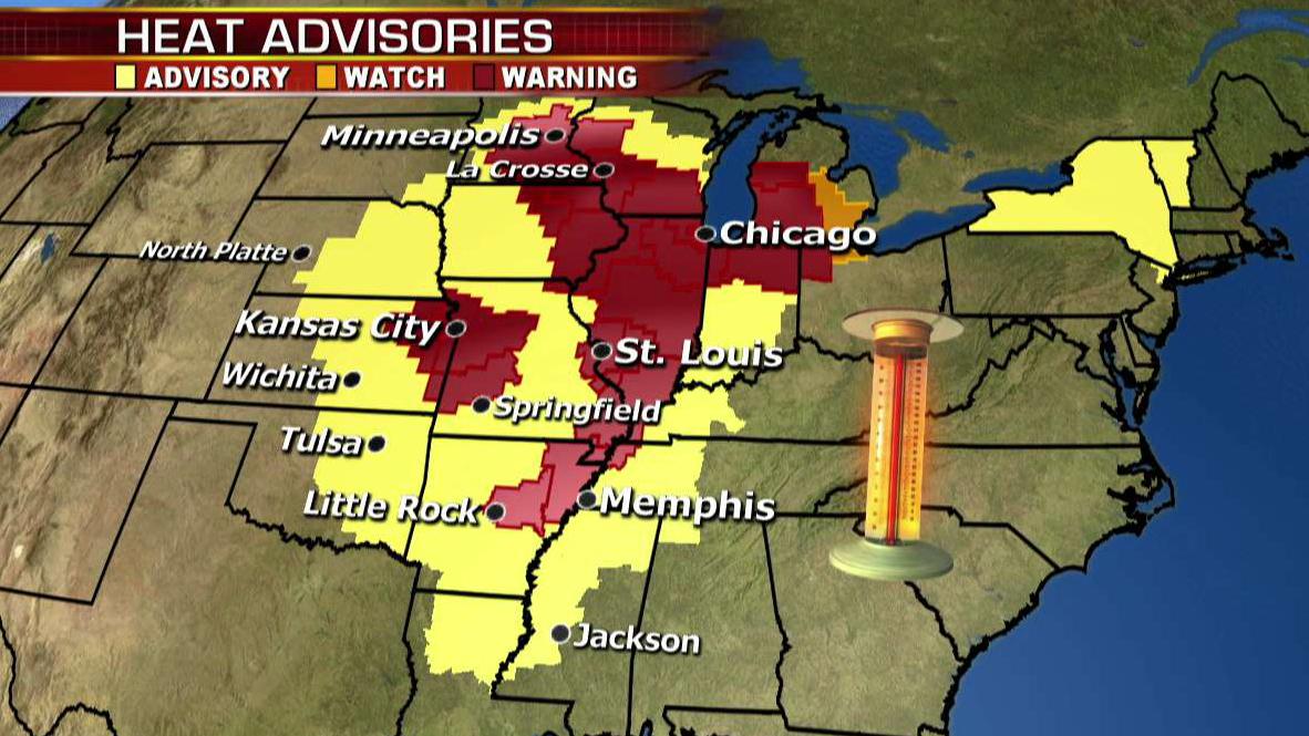 Heat advisories across the country