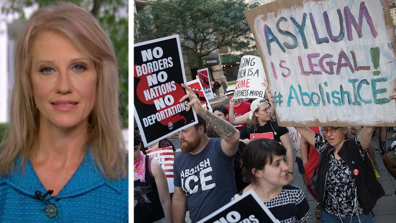 Kellyanne Conway on growing calls to abolish ICE