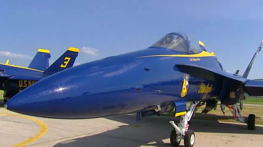 Blue Angels take flight over Michigan