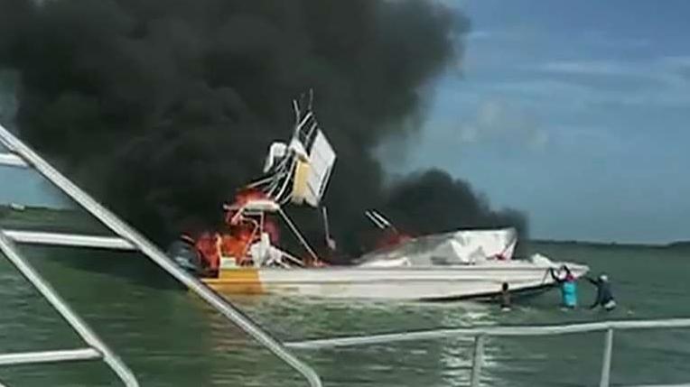 Boat explosion in the Bahamas kills 1, injures 9