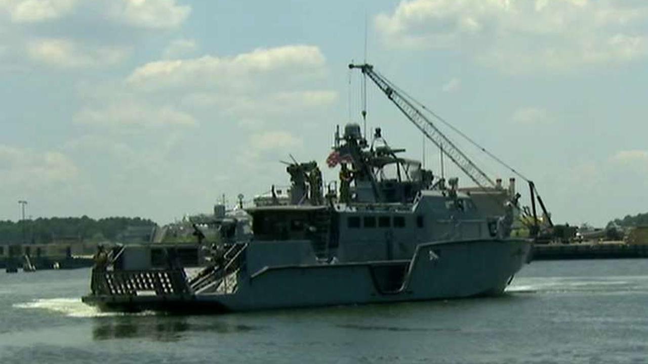 Touring the Navy's Mark VI patrol boat