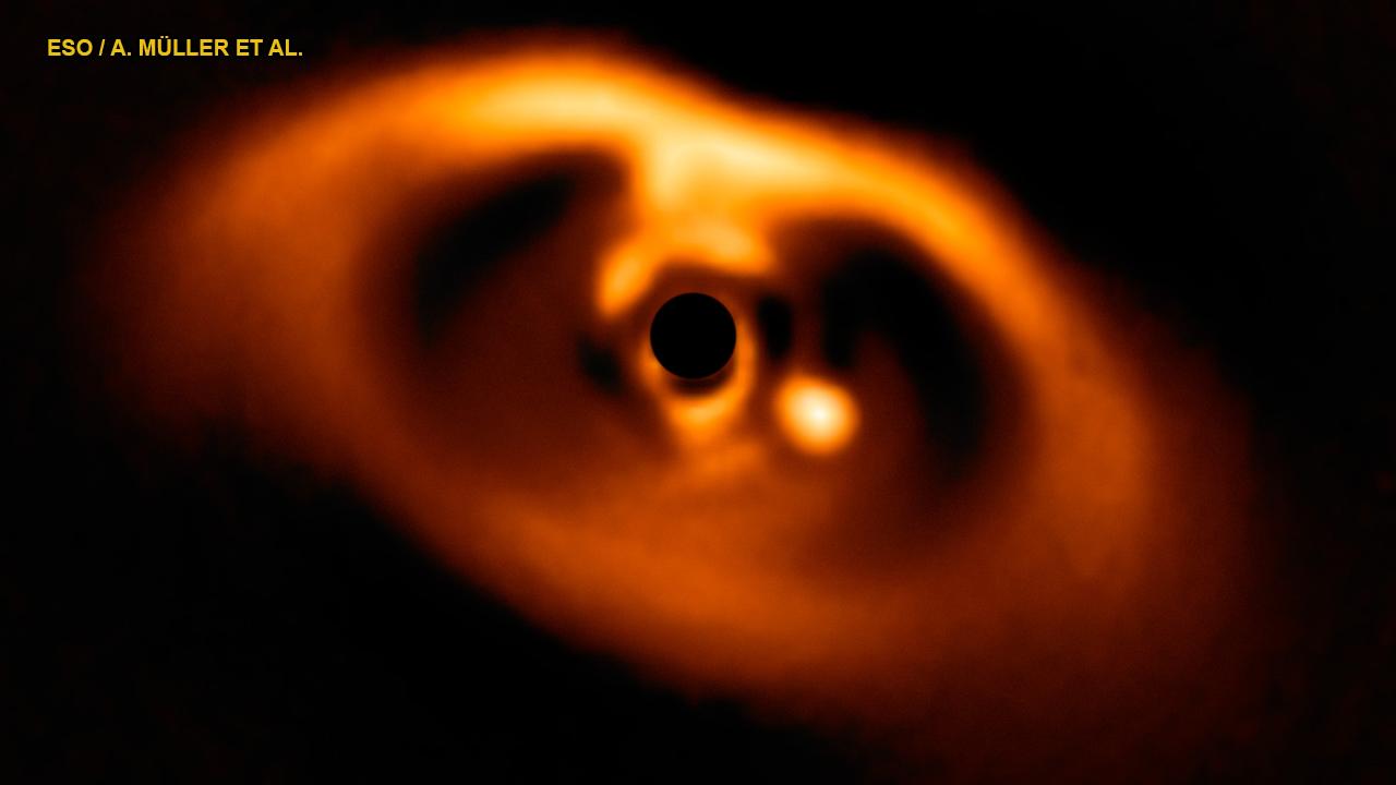 Astronomers capture first ever pictures of planet being born