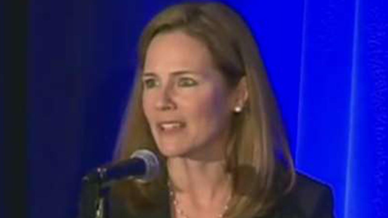 Democrats target SCOTUS candidate Amy Coney Barrett