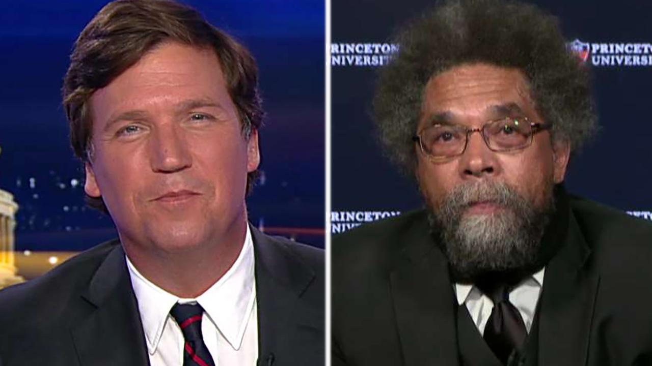 Tucker takes on Cornel West over Democratic socialism