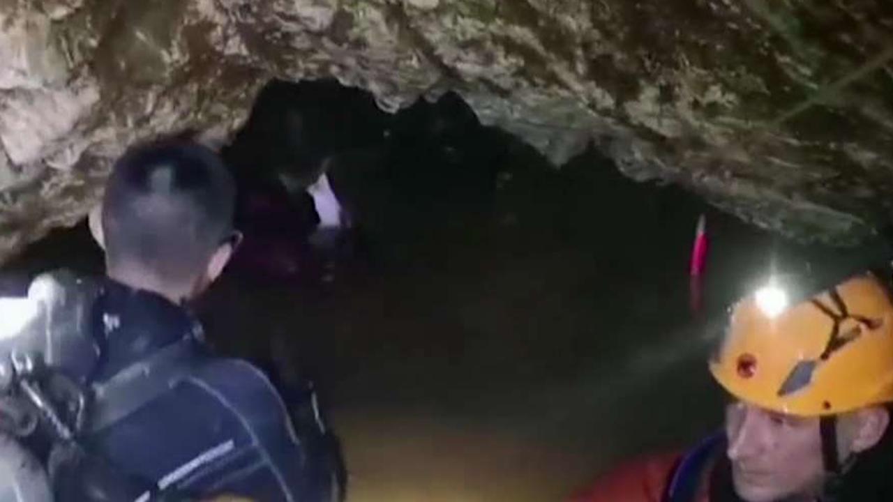 First two boys rescued from Thailand cave