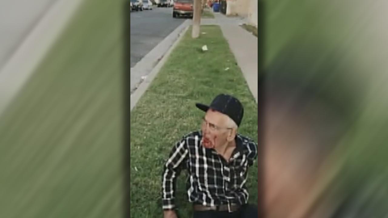 92-year-old man beaten with brick, reports say