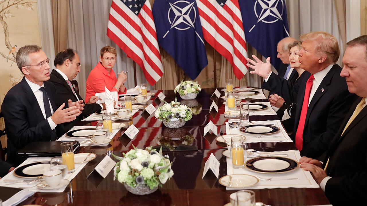 NATO allies react to Trump's tough rhetoric on funding
