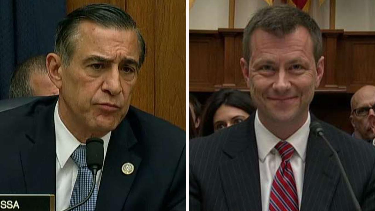 Issa challenges Strzok to release his personal emails