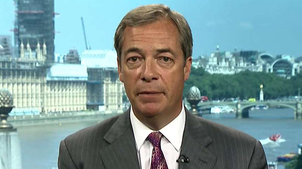 Nigel Farage on Trump's 'bombshell' Brexit intervention