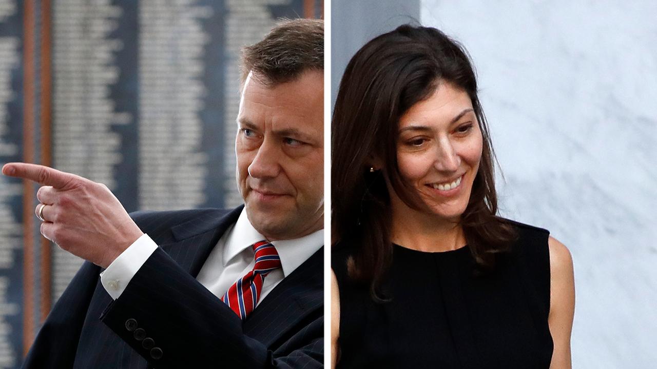 Lisa Page and Peter Strzok answer questions before Congress