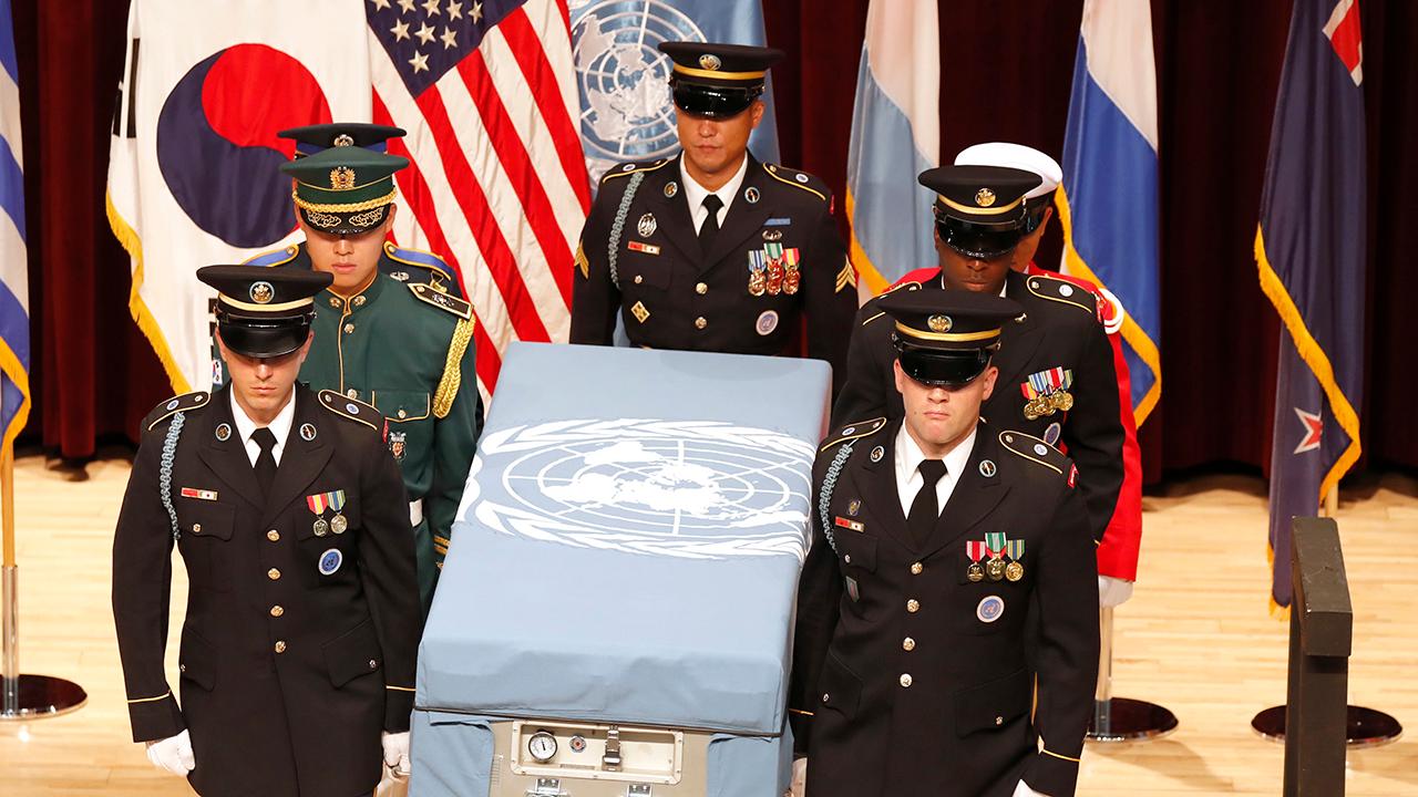 Progress being made to recover soldiers' remains from Korea?