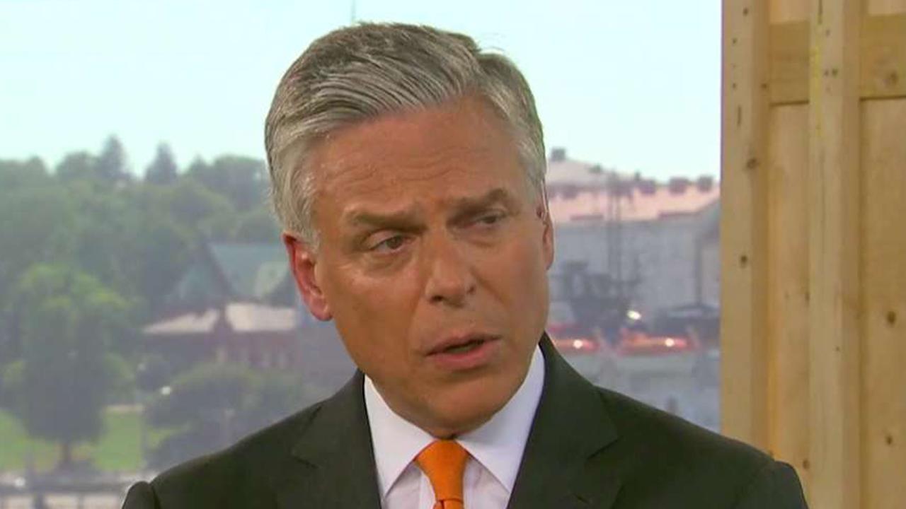 Huntsman shares a warning to Russia over 2018 elections