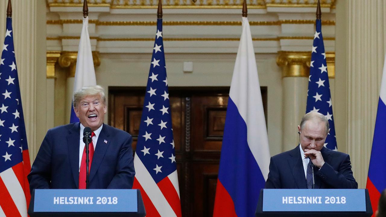 Trump uses Putin summit to deny collusion with Russia