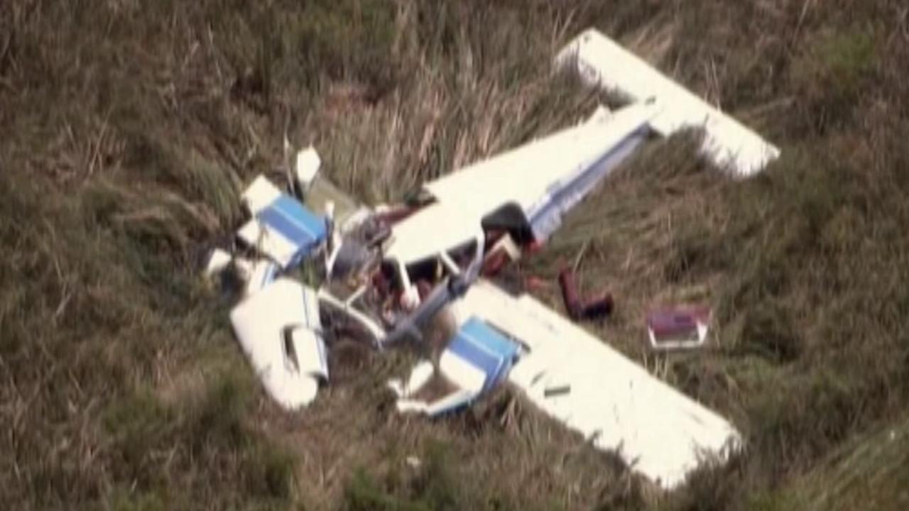 Wreckage of two planes found in the Florida Everglades