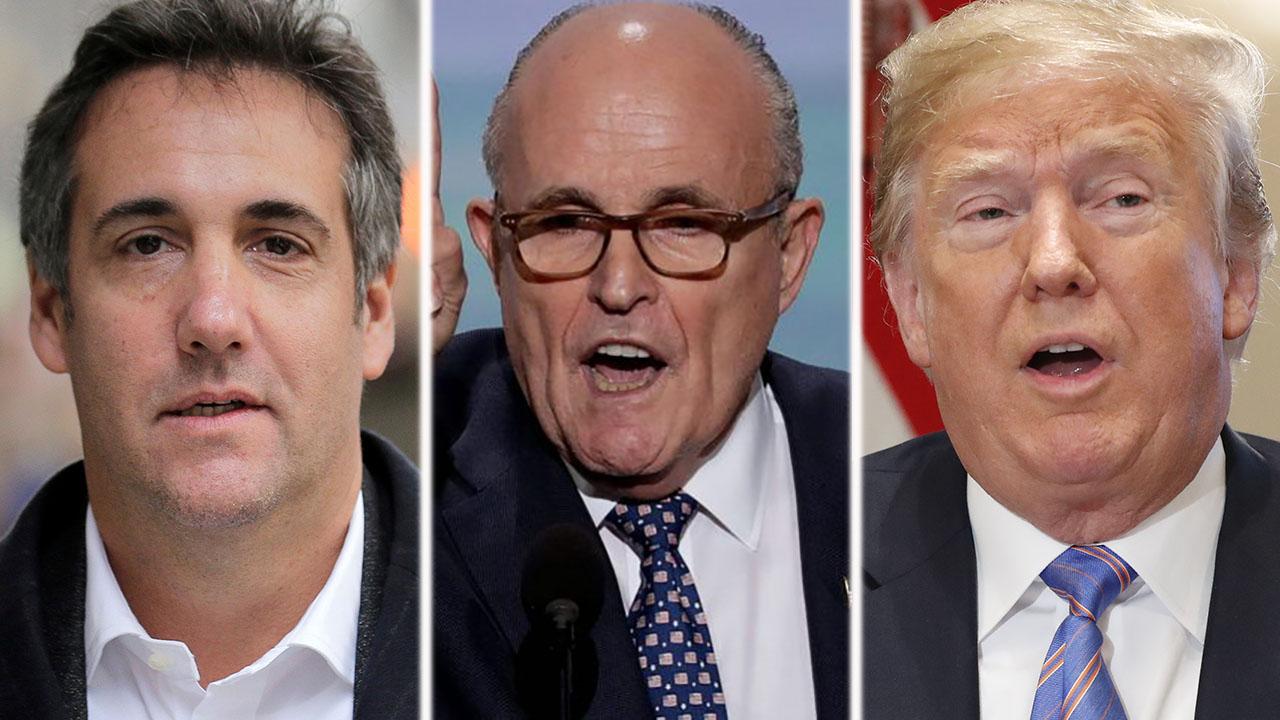 Giuliani says Cohen tape shows Trump did nothing wrong