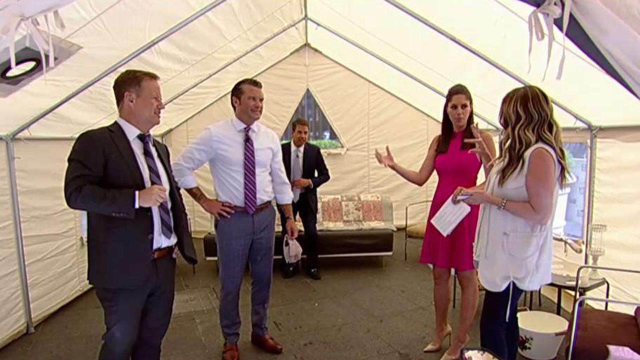'Fox & Friends' gives 'glamping' a try