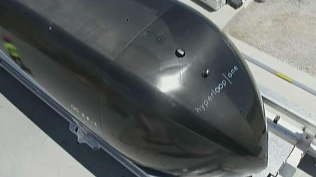 Hyperloop pod breaks speed record at 284 mph