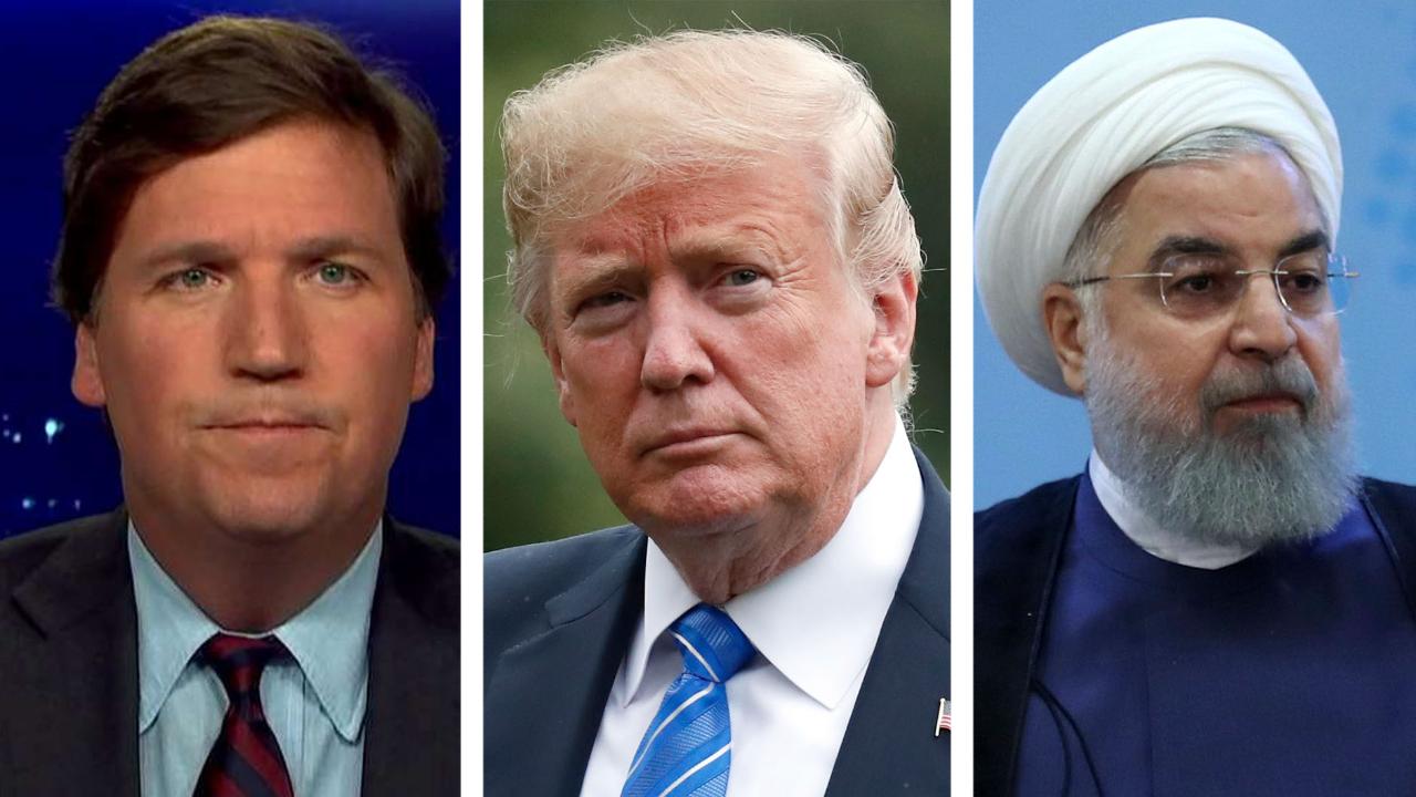 Tucker: An Iran war would destroy Trump's presidency