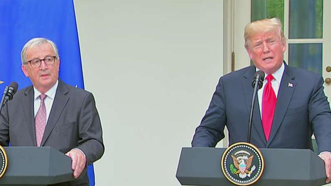Trump announces new trade agreements between US and EU