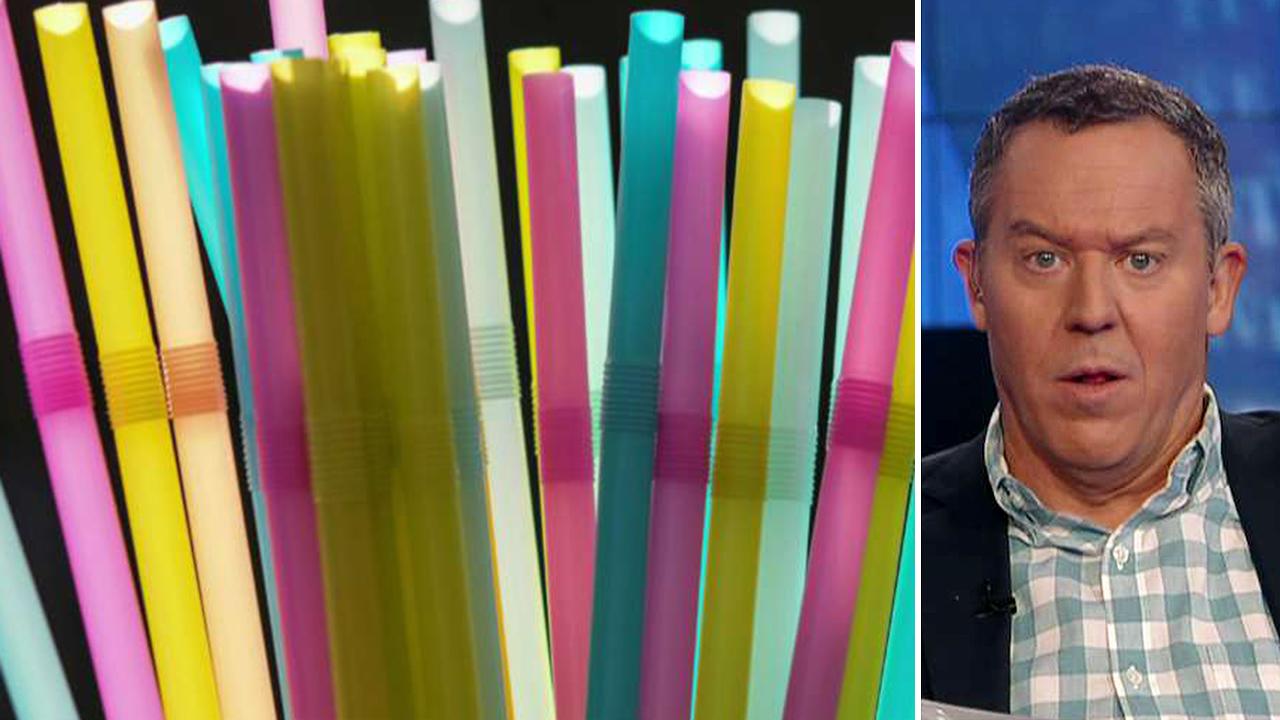 Gutfeld on the new plastic straw ban