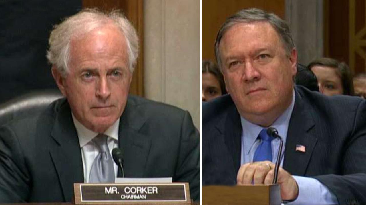 Corker to Pompeo: Why does Trump purposely create distrust?
