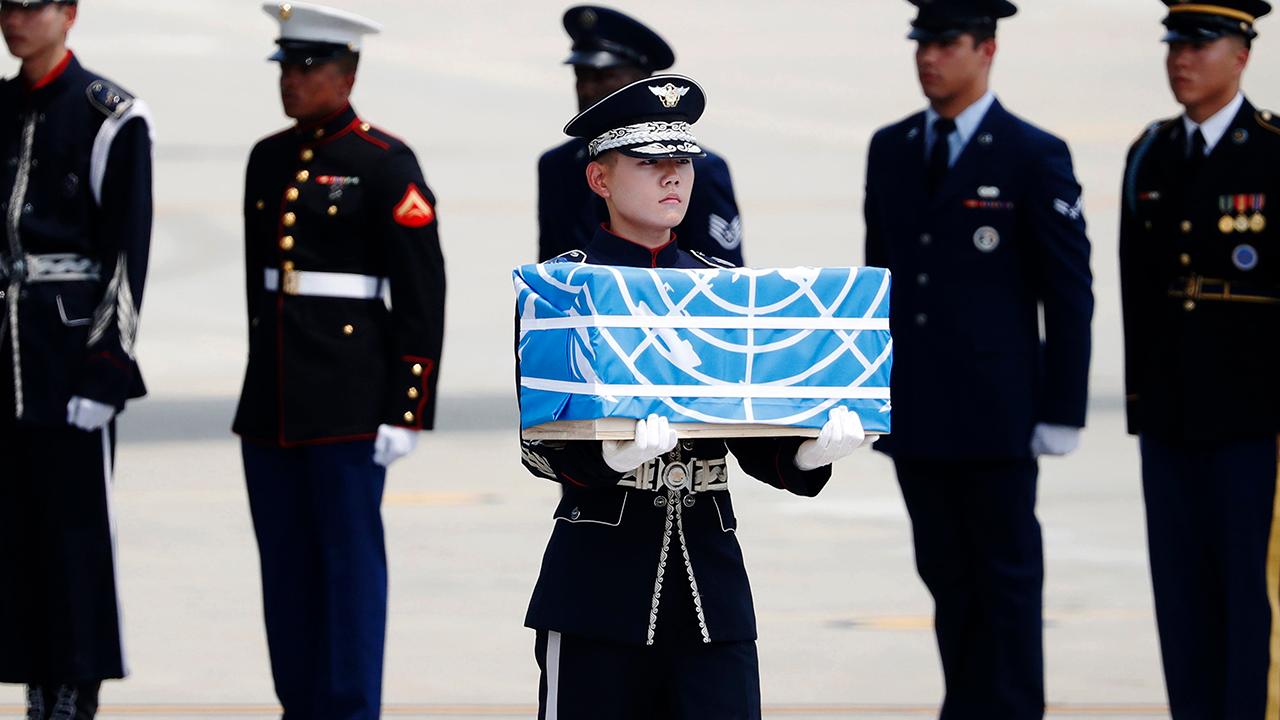 North Korea returns remains of US soldiers