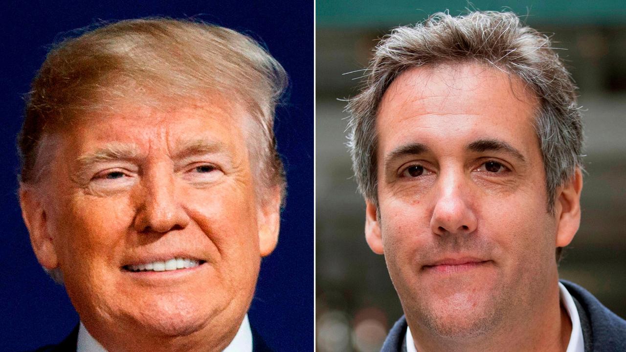 President Trump fires back at latest Cohen claim
