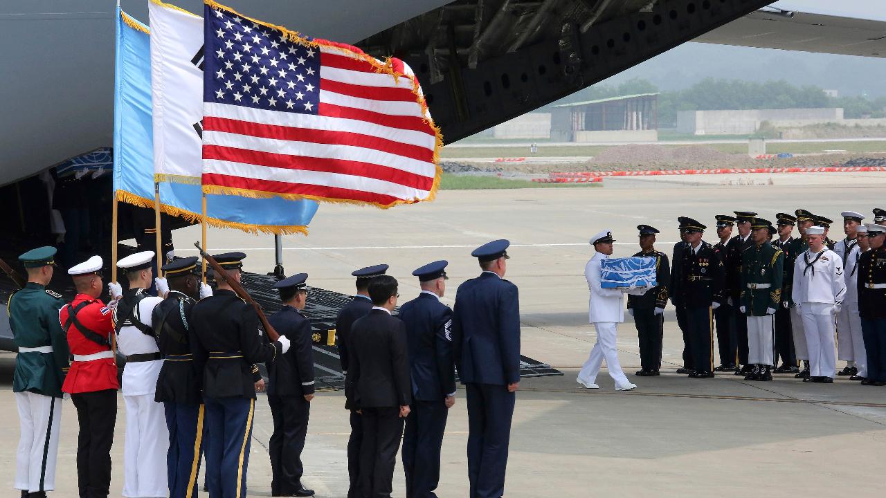 Return of US remains from Korean War is a 'win for America'