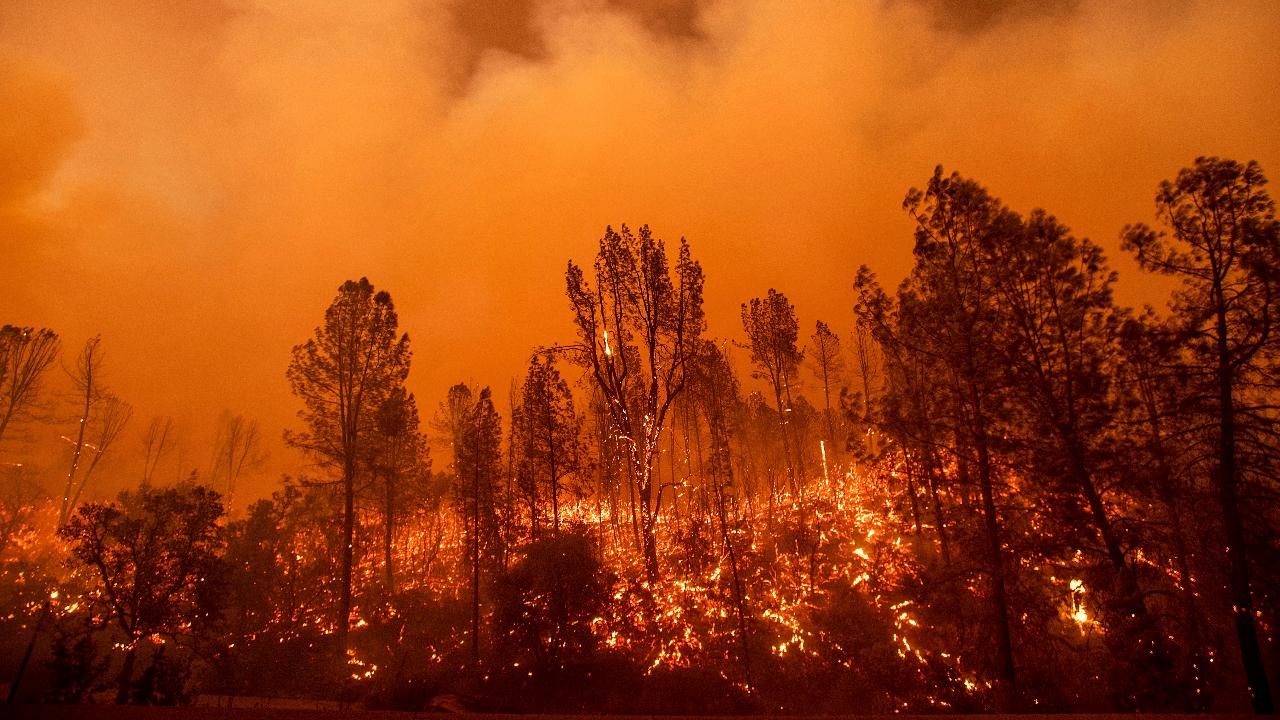 California wildfires: Devastating video from the inferno