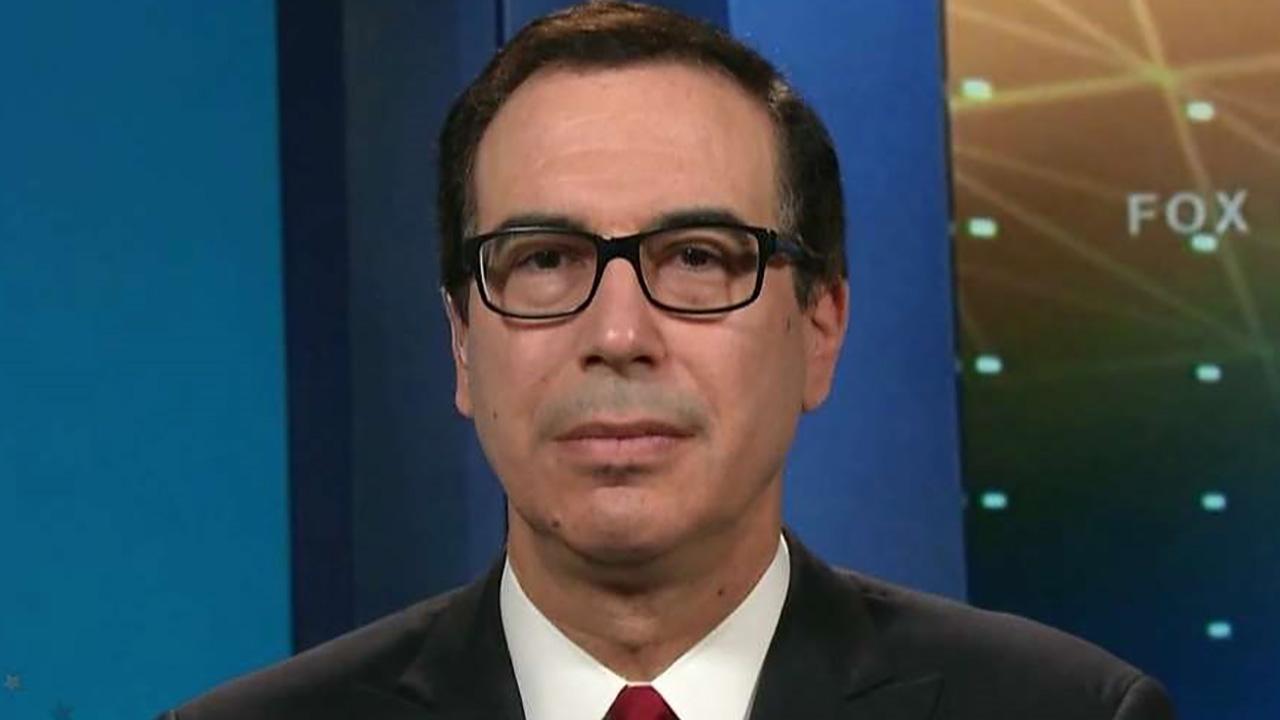 Secretary Mnuchin on whether GDP spike is sustainable