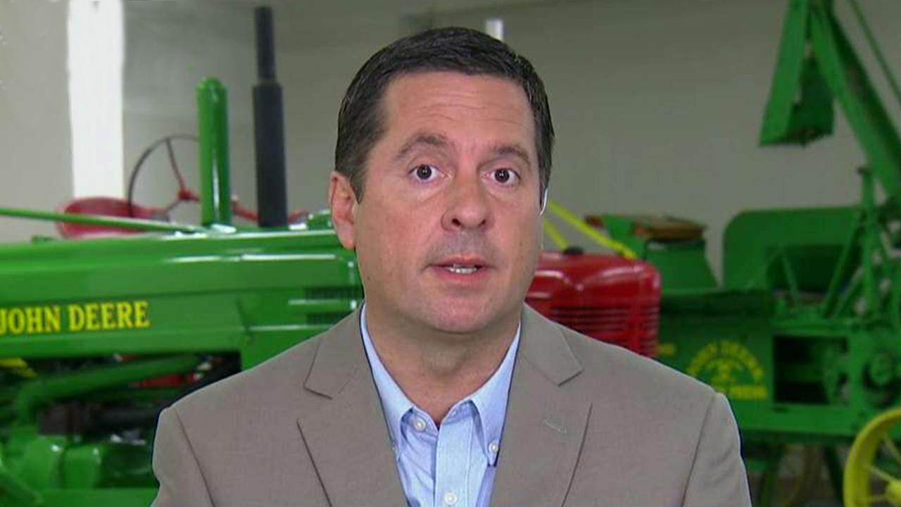 FISA warrant documents regarding Carter Page were released with heavy redactions; Rep. Devin Nunes calls for Americans to see more of this information on 'Sunday Morning Futures.'