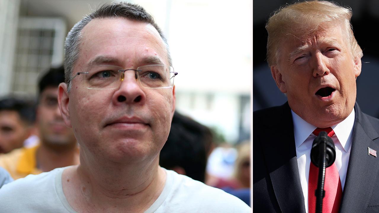 Trump theatens sanctions on Turkey if pastor not released 
