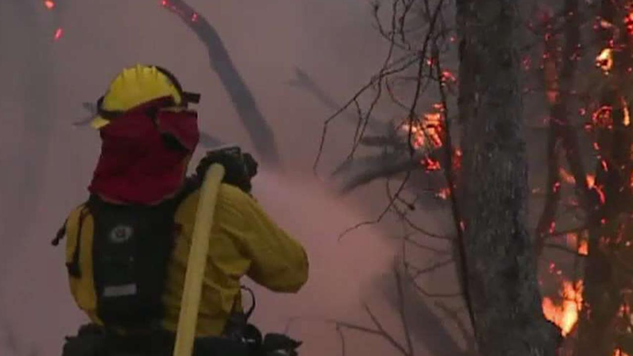 Two firefighters among six victims of California wildfires