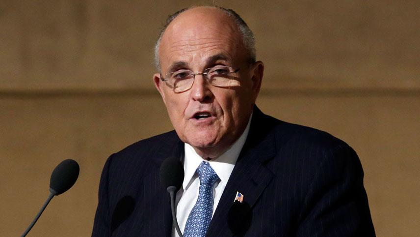 Giuliani denies second Trump camp meeting with Russians