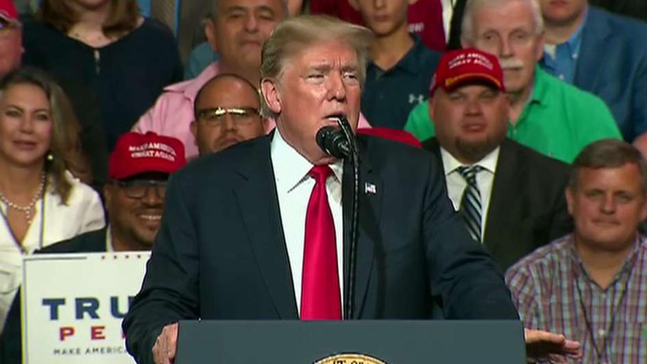 Trump On Campaign Blitz As Midterms Near | Fox News Video