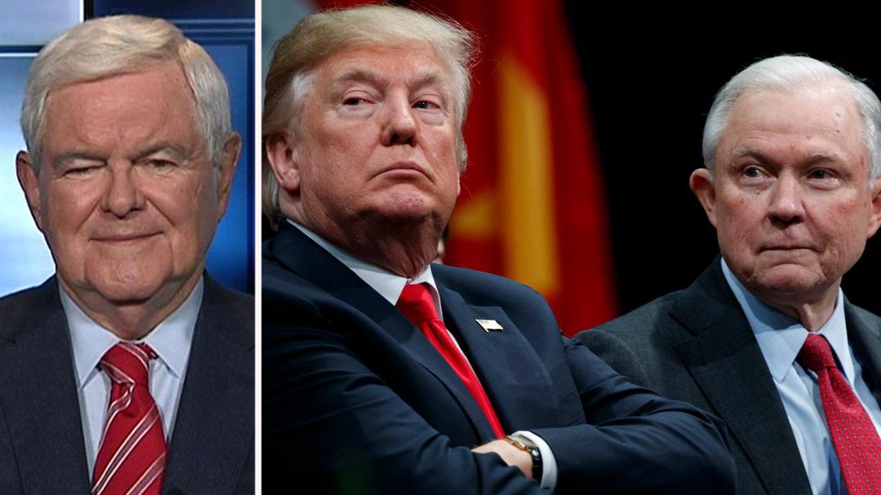 Gingrich: Trump has every right to be frustrated by Sessions