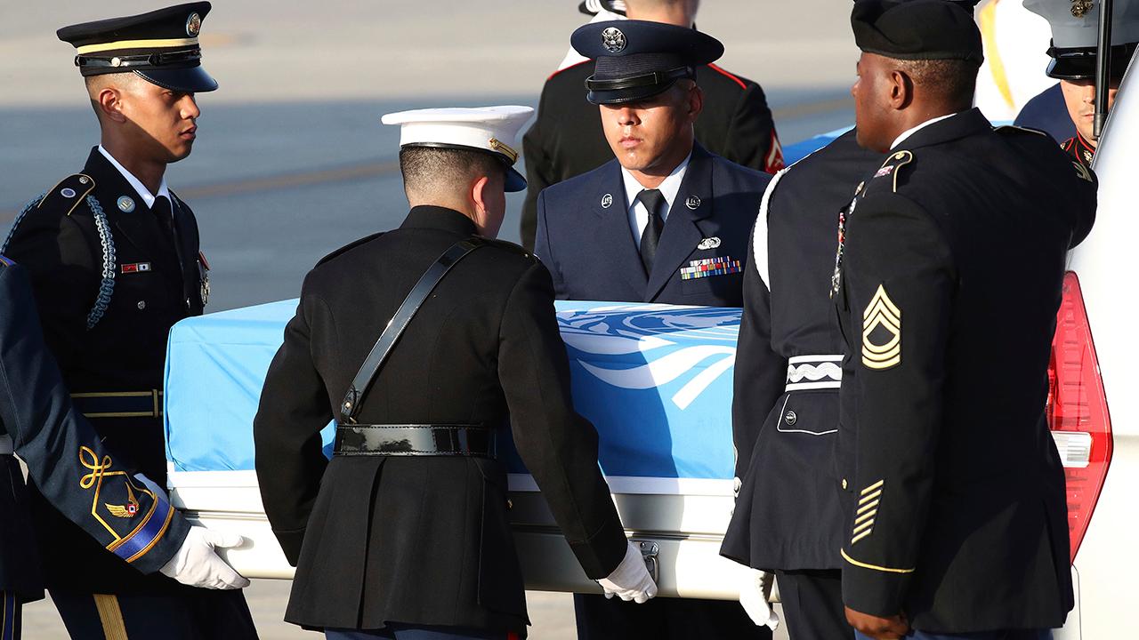 Fallen American war heroes come home from North Korea