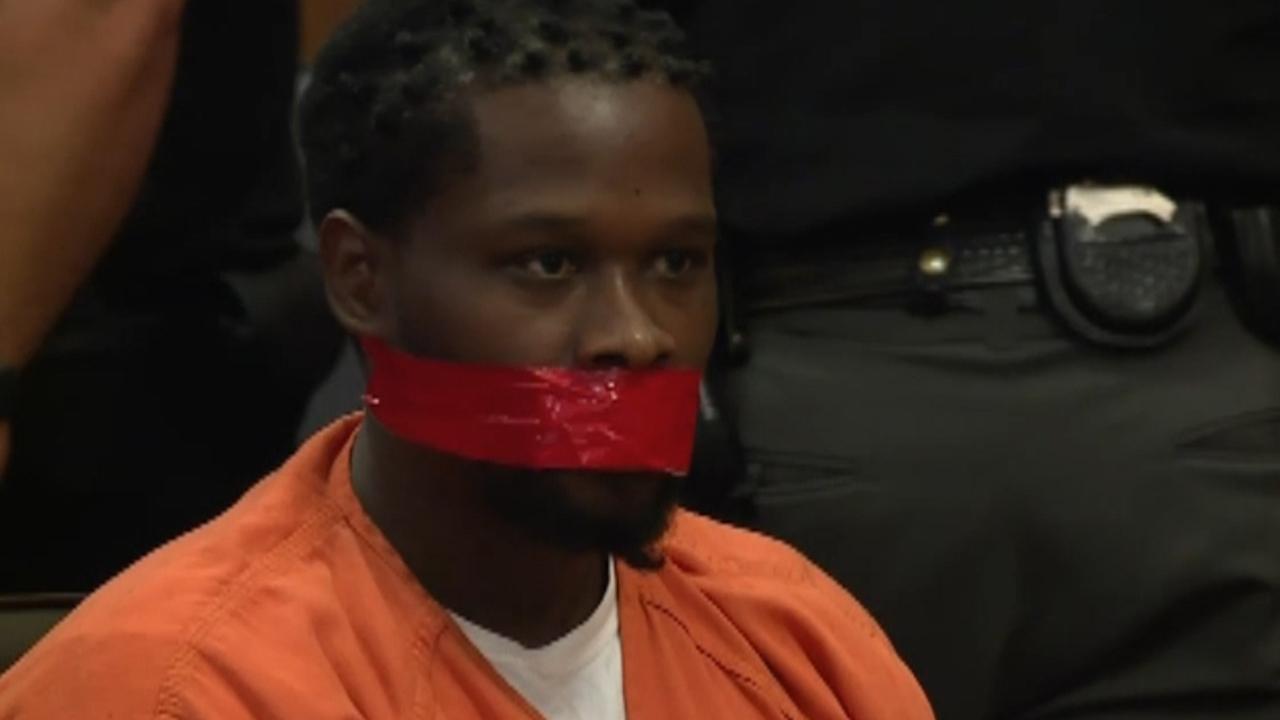 Judge orders convicted robber's mouth duct taped shut