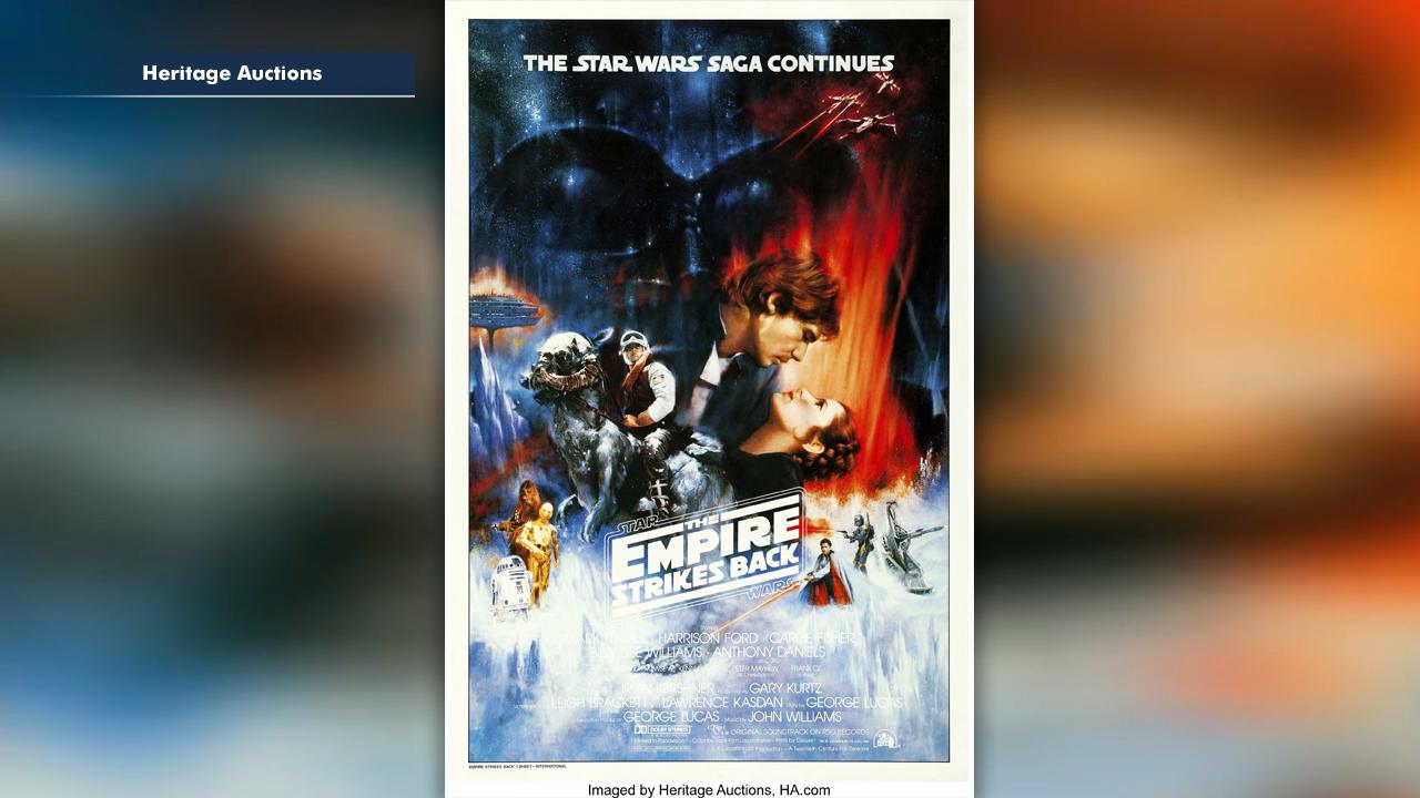 Rare 'Star Wars' draft poster sells for big bucks