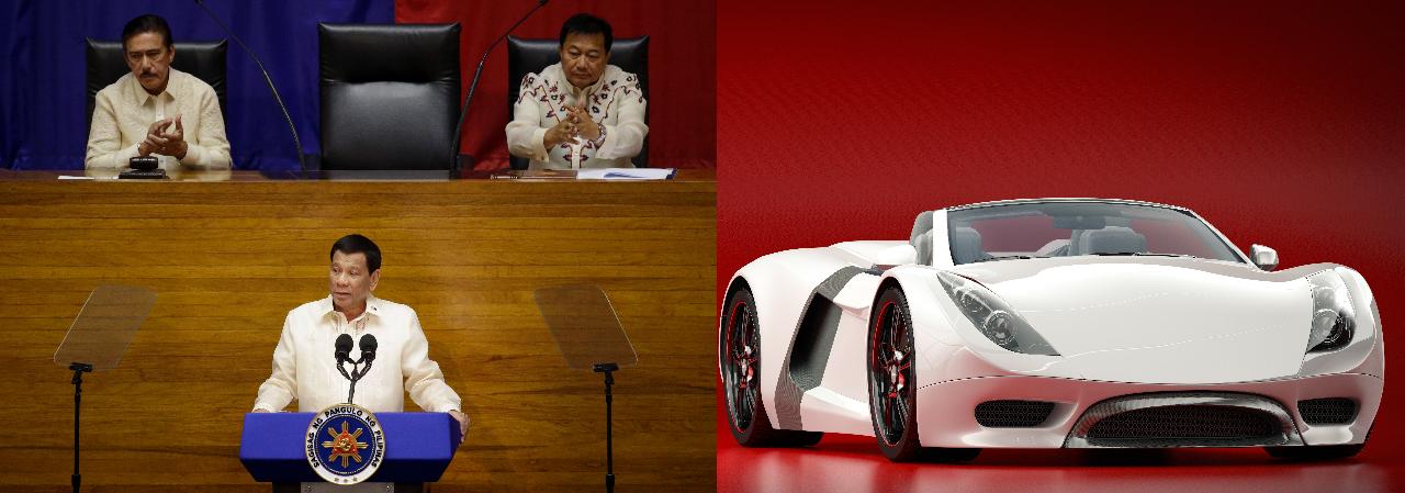 Philippine Government destroys $5.5 million worth of luxury cars
