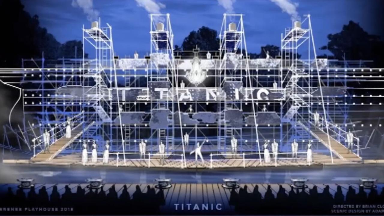 'Titanic' musical literally sinks the ship