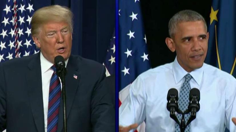 Trump, Obama to face off on the campaign trail this fall