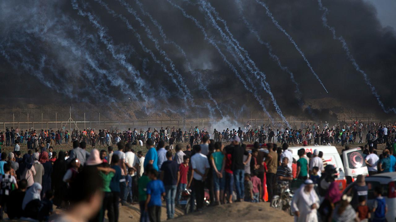 Protests along Israel-Gaza border intensify