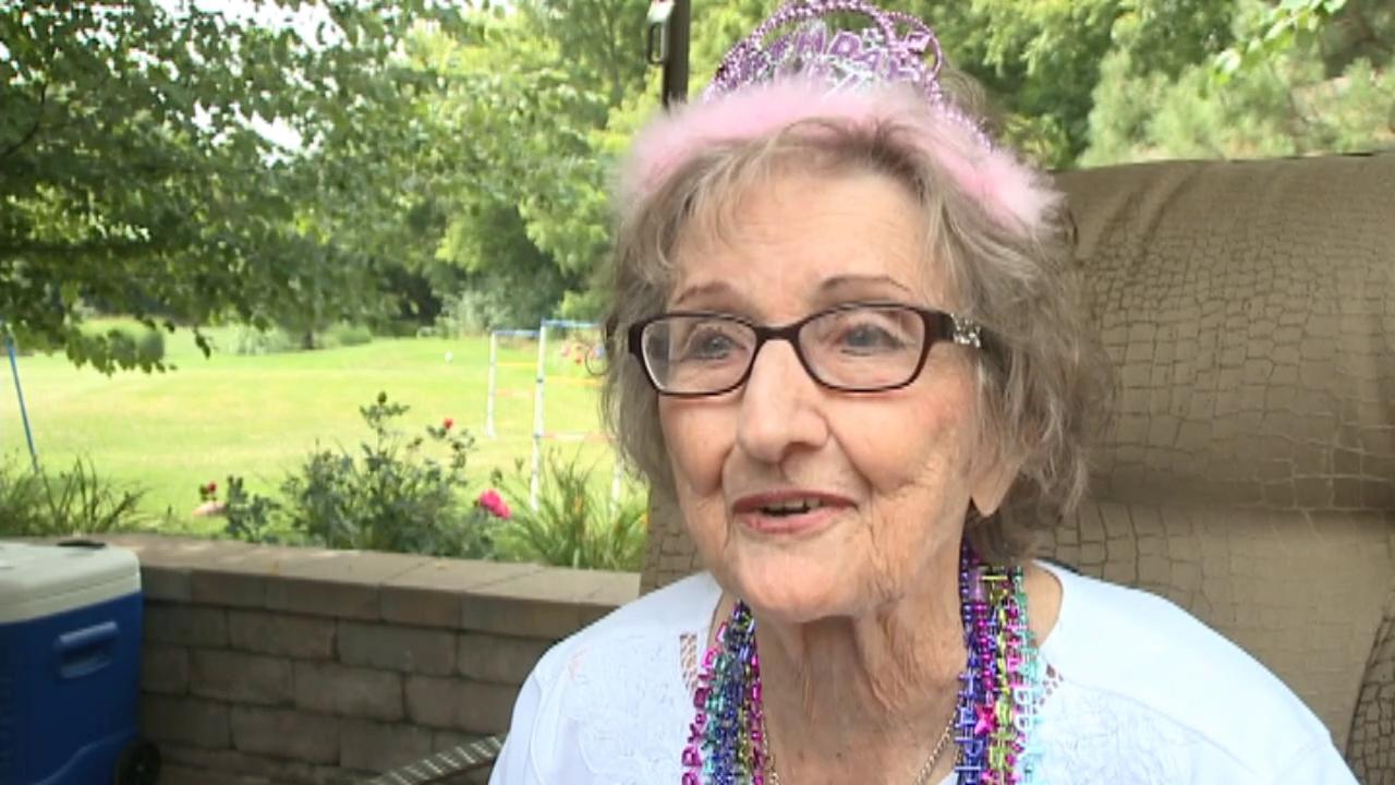 Grandmother celebrates 100th birthday with favorite beer
