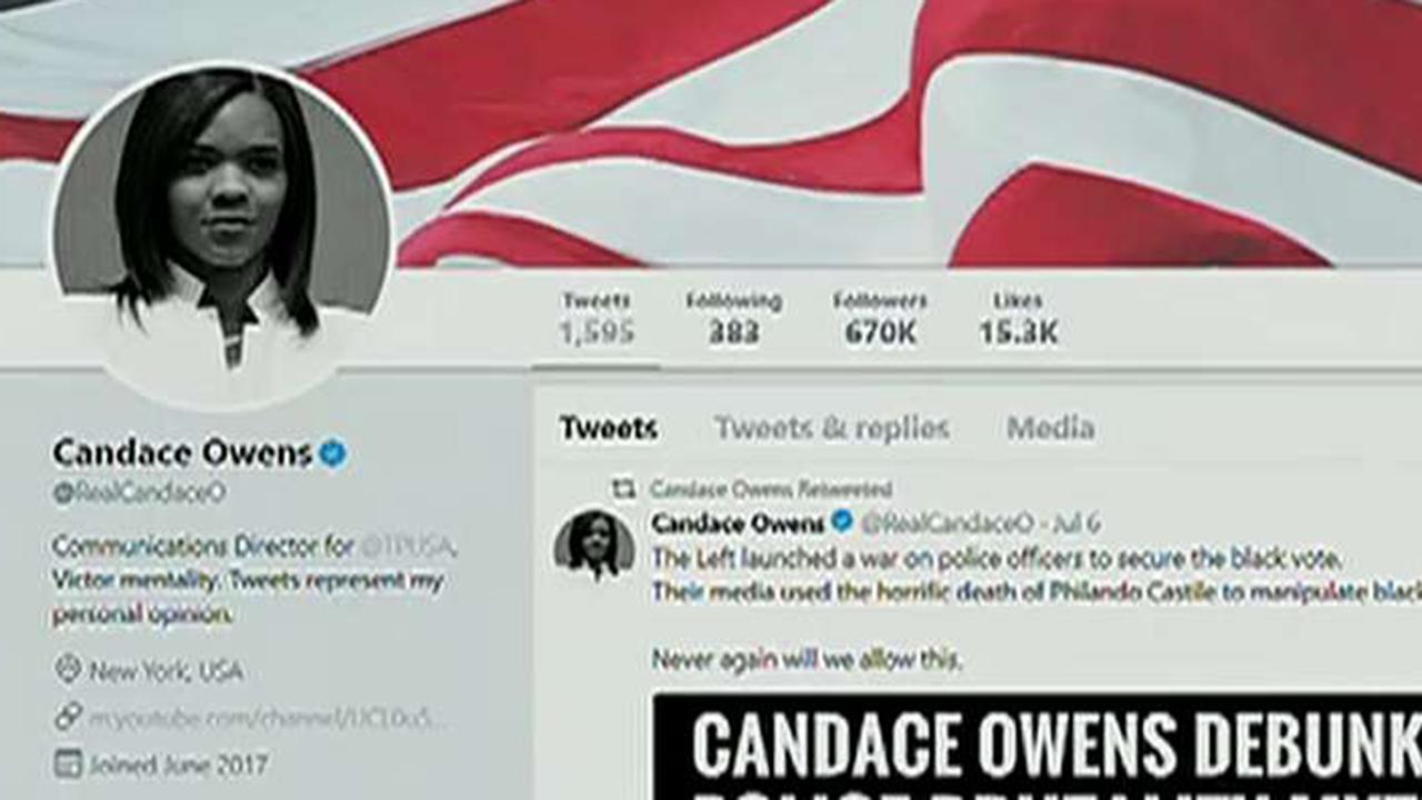 Twitter sorry for banning Candace Owens