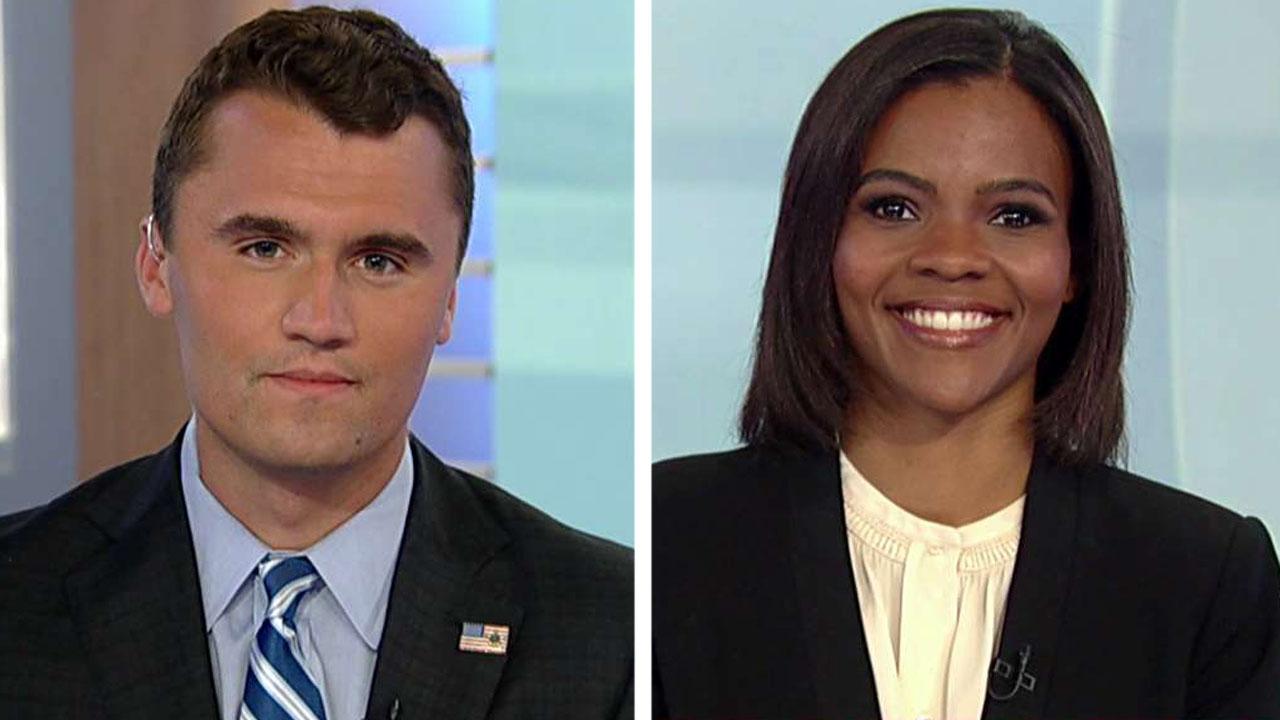 Charlie Kirk and Candace Owens on harassment in Philadelphia