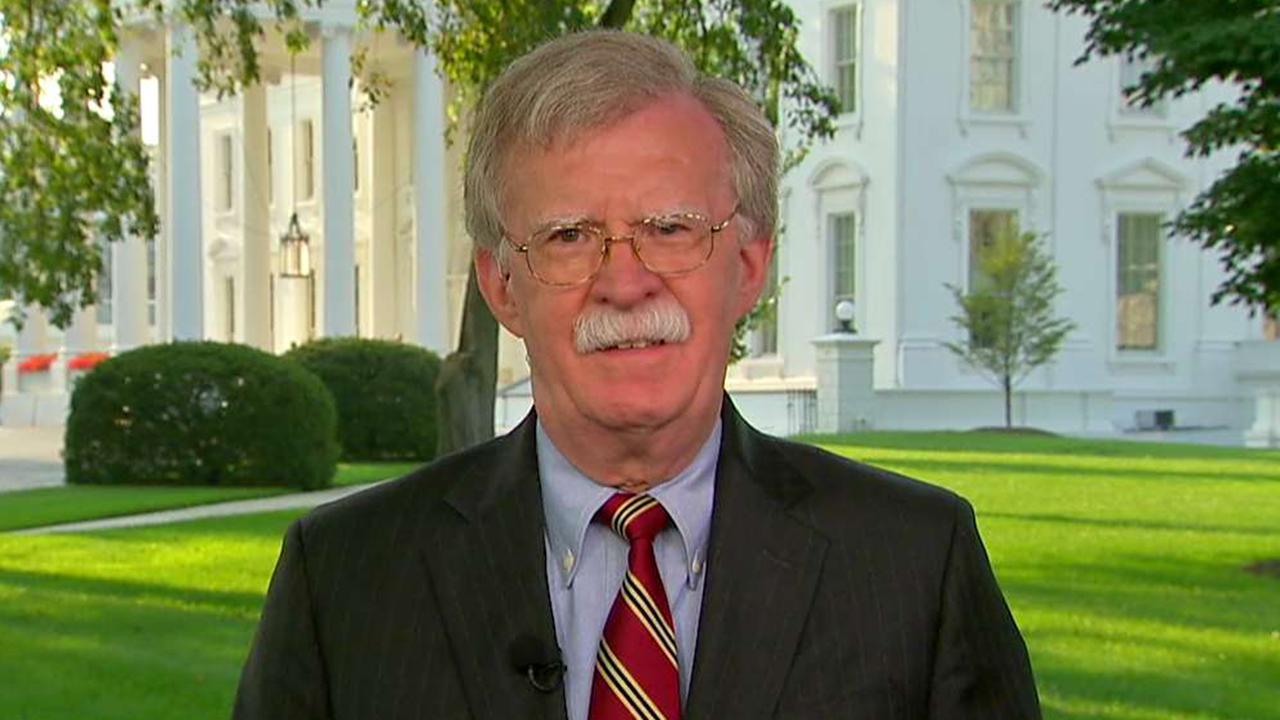 Bolton talks Iran sanctions, Russian election meddling