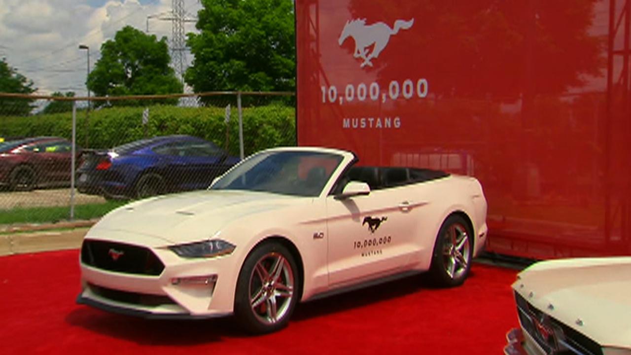 Ford reveals the 10 millionth Mustang