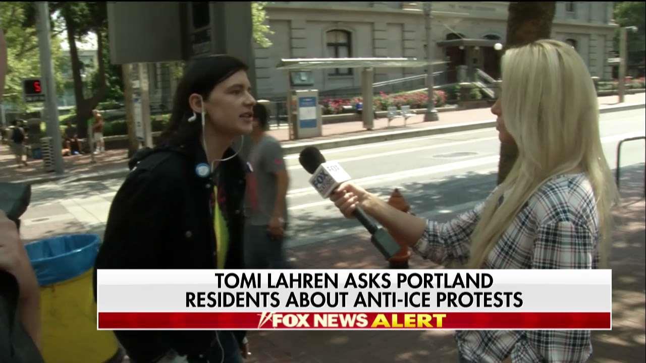 Tomi Lahren Asks Portland Residents How They Feel About 'Occupy ICE' Protests